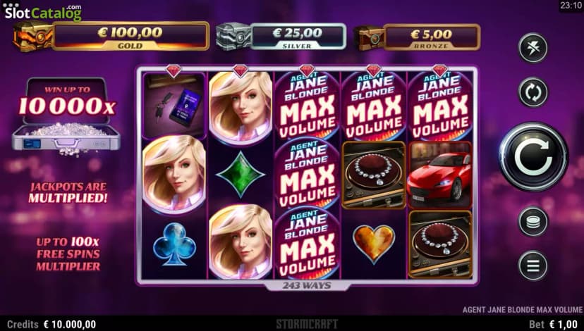 Agent Jane Blonde Max Volume